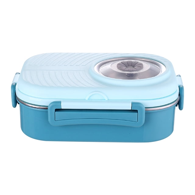 Large Stainless Steel Bowl Stainless Steel Lunch Box Office Worker Student Lunch Box Sealed Lunch Box with Soup Bowl Student Tableware Compartment Insulation Lunch Box