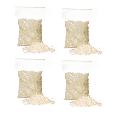 4X White Beeswax Pellets for Candle Making , Easy Melt Beeswax Pastilles for DIY Candles, (1 LB)