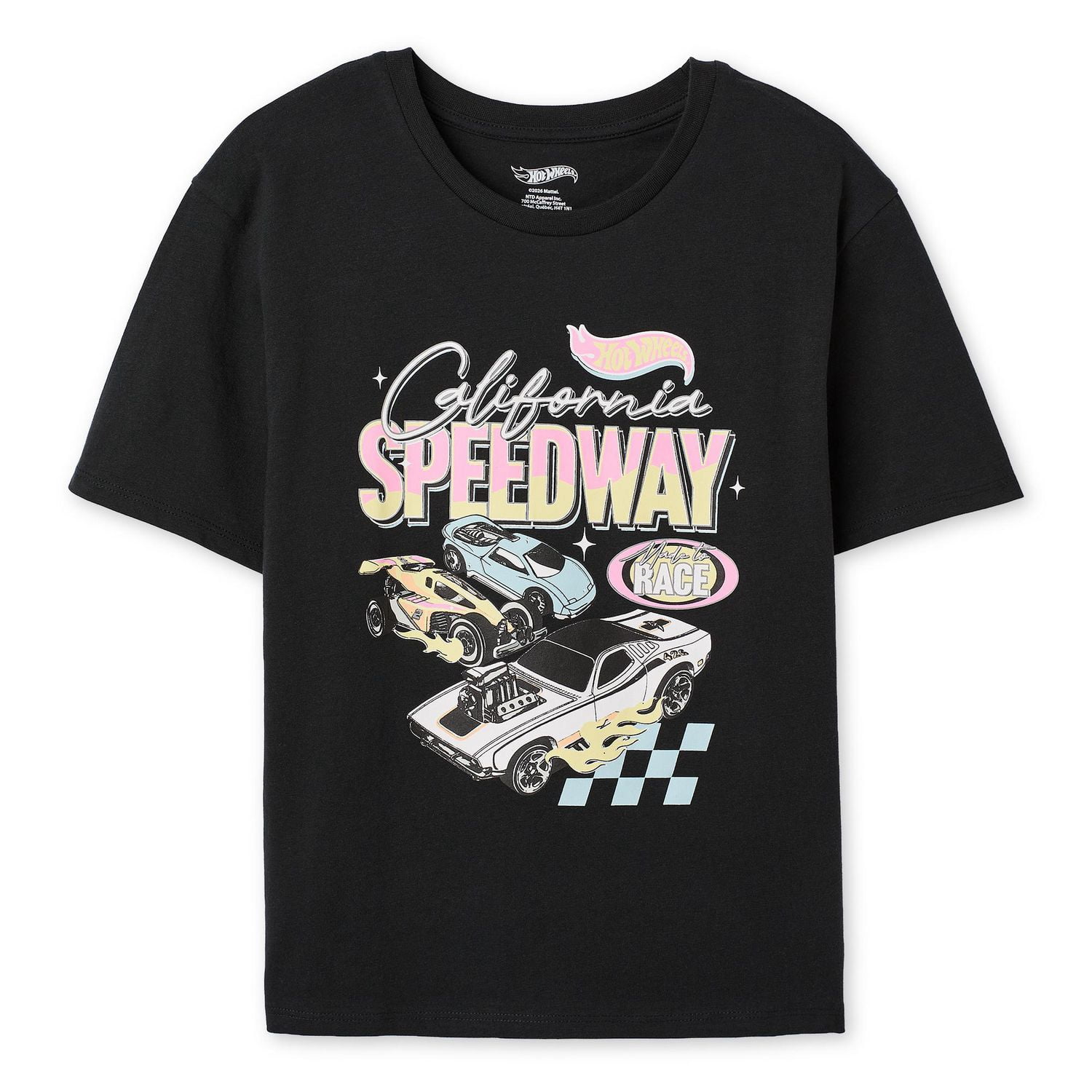Hot Wheels Girls' Graphic T-Shirt