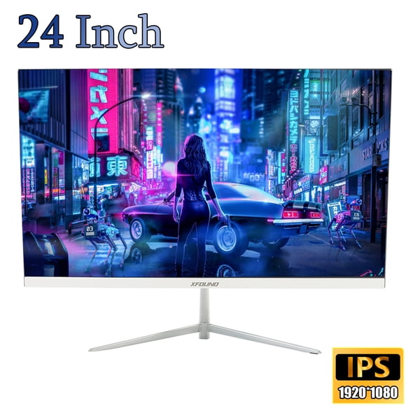 HueMaison 24" FHD LED Ultra Slim Monitor Computer Gaming Monitor 1920*1080p 1K 100HZ RGB IPS 1ms VGA HDMI Input HG248MG