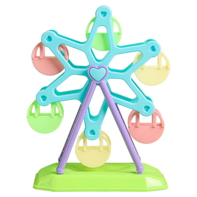 Jouet d'Alimentation pour Perroquets, Grande Roue Colorée, Contenant de Nourriture pour Entraînement et Enrichissement en Jeu Interactif