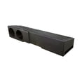 thumbnail image 1 of QPower Dual 8" Underseat Sub Box - Chevy Silverado Crew Cab, GMC Sierra Crew Cab 2007-2026, 1 of 7