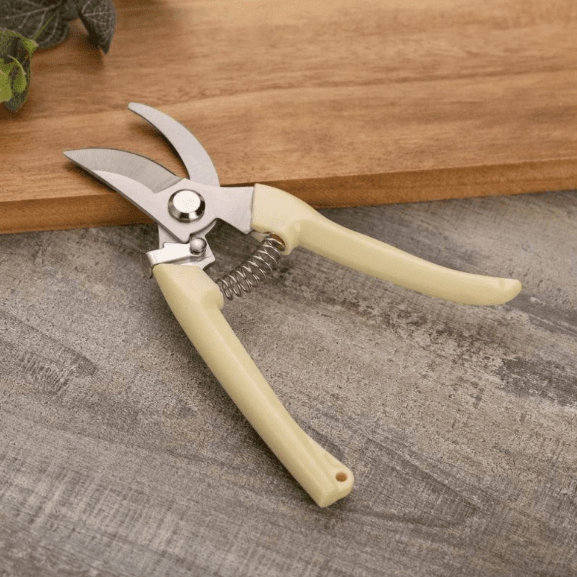 DEBGFS Gardening Hand Pruner Garden Scissors Pruning Shears 10MM Cutting Diameter
