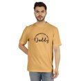thumbnail image 1 of Inkmeso T-Shirt à Col Rond pour Hommes avec Imprimé Graphique Promoted To Daddy€ pour Papa pour la Première Fois, 1 of 7