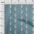 thumbnail image 1 of oneOone Tissu Polyester Lycra Imprimé Floral & Paisley au Mètre 56 Pouces de Large, 1 of 4