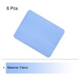 thumbnail image 3 of Uxcell 6 Pcs Iron on Patches Fabric Repair Patches for Clothes Light Blue, 3 of 6
