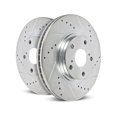 thumbnail image 1 of PowerStop AR82189XPR Rotors Arrière Percés et Fendus pour Chevrolet Colorado 2015-2019 - Ensemble de 2, 1 of 1