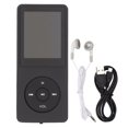 thumbnail image 2 of Music Player, 64GB Memory Card Rechargeable Battery 1.8 Inch Display Screen MP3 Player Portable  For Picture For Video For Music Black,White,Dark Blue,Light Blue, 2 of 8