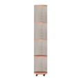 thumbnail image 2 of Riforla Tube de Rangement pour Toutous Organisateur de Toutous Transparent Rangement de Poupées Chambre Tube pour Toutous Tour de Rangement Rotation Vertical Tube de Rangement pour Jouets avec Roues Rangement Textile pour la Maison C, 2 of 4