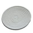thumbnail image 3 of EIMELI Woven Braided Cotton Weave Round Thread Pod Trivets Cup Dish Coaster Hot Pads Mats for Kitchen Utensil, 3 of 6