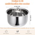 thumbnail image 2 of Estbridge Bol Intérieur de Rechange pour Cuiseur à Riz en Acier Inoxydable 304 pour Zojirushi Tiger, Bol Intérieur de Rechange pour Multi-Cuiseur (2 L), 2 of 16