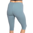 thumbnail image 3 of Stretch Is Comfort Women's Plus Size Knee Length Leggings| Adult X-Large - 7x, 3 of 5