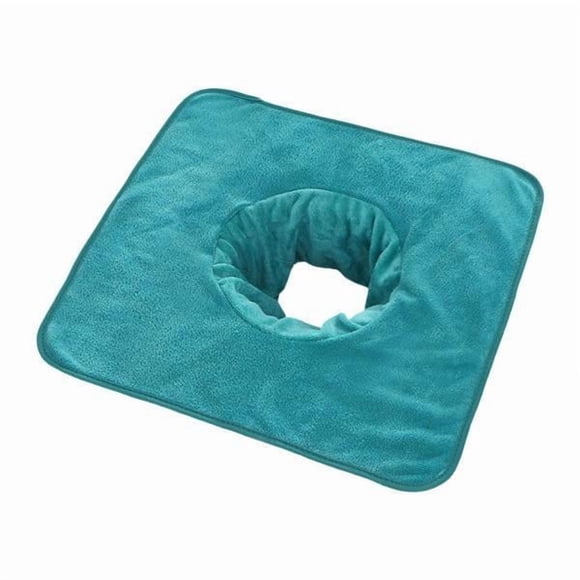 kowaku 2-6pack Salon Massage Table Towel Coverlet Face Pillow Towel with Hole for Care 2 Pcs