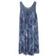 thumbnail image 1 of Bellella Robe Débardeur Femme Dentelle Patchwork Col Rond Robe d'Été Plissée Couture Couleur Gris 3TG, 1 of 2