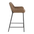 thumbnail image 4 of Daniella Industrial Counter Stool by LumiSource, 4 of 9