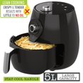 thumbnail image 2 of Hauz - Air Fryer, 5 Liter Capacity, 6 Cooking Guides, Black, 2 of 3