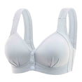 thumbnail image 1 of Timegard Bras for Women No Underwire Front Closure Full Coverage Support Comfy Daily Seniors Bras, 1 of 2
