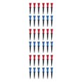 thumbnail image 3 of Langgg Lot de 12 pour T-Shirts de Golf Ballon en Plastique Support Stable Réutilisable Extérieur Intérieur Golf Sports Entraînement Pratique pour Golfeurs 6 Pcs Rouge+6 Pcs Bleu 76mm 3Ensemble, 3 of 6