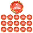 thumbnail image 1 of D Eco-Friendly Disposable Christmas Party Plates 9 Inch 16Pc Set Perfect For Holiday Dinner Decorations Festive Gatherings And Special Events Weight 0.46 Lb, 1 of 7