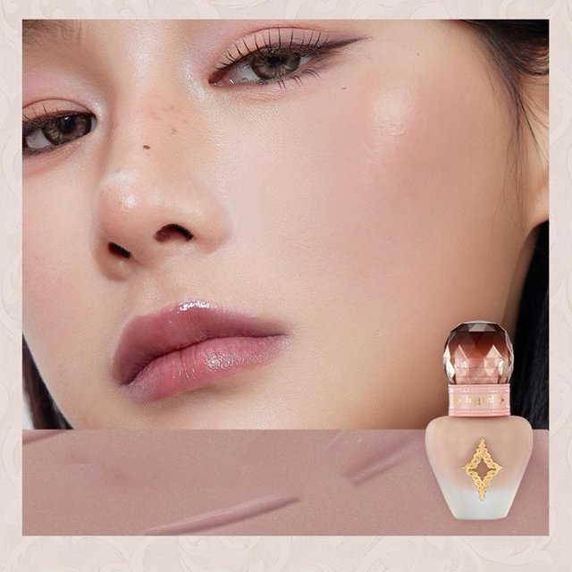 15g Black Ember Liquid Powder Blusher Water Light Natural Facial Liquid A7V4