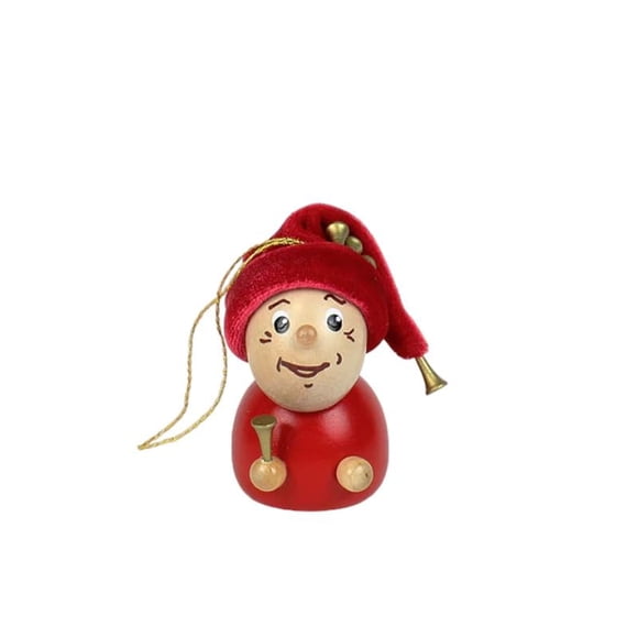 Steinbach 12 Days of Christmas Pipers Piping Wood Ornament, 3.5in