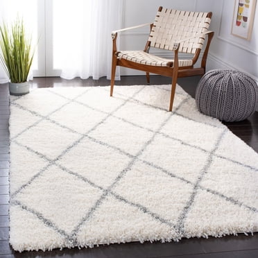 Safavieh Fontana Jamie Tapis Peluche Shag Géométrique