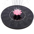 thumbnail image 2 of Monocrystalline Solar Bird Bath, Eco-Friendly Floating Water Fountain With Detachable Design And Anti-Clog Filters_Perfect Gift, 2 of 5