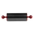 thumbnail image 4 of Underwater Diving Carbon Fiber Float Buoyancy Double Ball Arm Ball Buoyancy Extend Bracket Red, 4 of 9