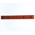 thumbnail image 1 of Wooden Mallet HCR-5WMH 5 Peg Coat Rack in Mahogany - Solid Oak, 1 of 2