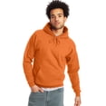 thumbnail image 1 of Hanes Mens EcoSmart Fleece Hoodie, L, Safety Orange, 1 of 7