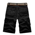 thumbnail image 4 of EOYWHK Shorts d'Entraînement pour Hommes Athleisure Shorts Cargo Coupe Décontractée Bermuda Demi-Longueur Extensible pour Course Randonnée avec Multi-Poches, S-4TG, 4 of 4