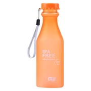 Dvkptbk water Bottle 550ml Bottle Plastic Cup Transparent Matte Portable Not Easy to Break Water Cup Outdoor Sports Travel Water Bottle Portable Leak-proof