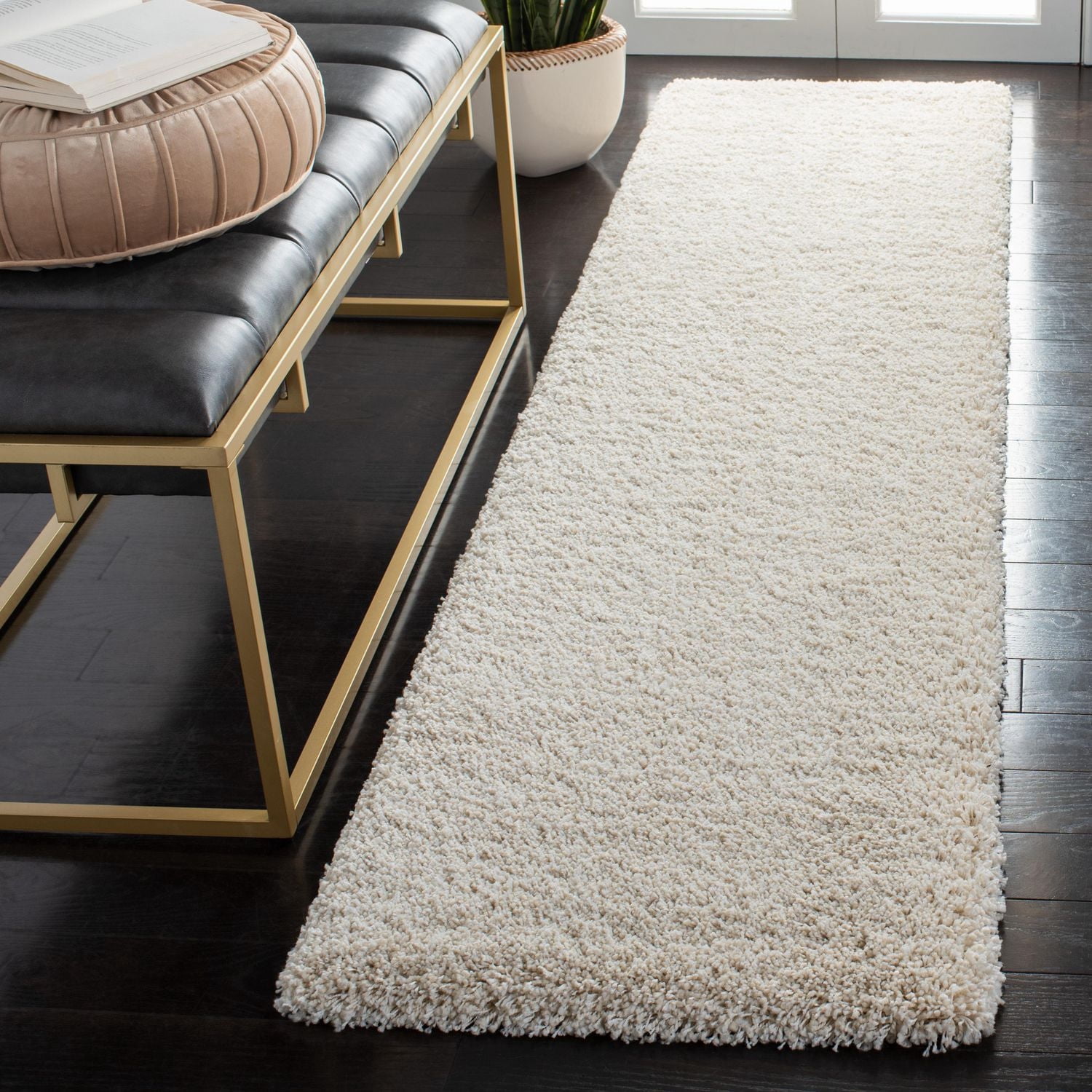 Safavieh Milan Harlow Tapis Peluche Solide Shag