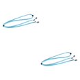 thumbnail image 2 of Transemion Eyeglass Strap Non- for Slip Stretchy Universal Rope Eyewear Sports Retainer Blue 26.77 Inch 2Set, 2 of 6