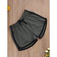 thumbnail image 2 of Sylvamorning Men Summer Athletic Outfits Drawstring Elastic-Waist Sports Shorts, 2 of 6