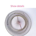 thumbnail image 2 of Filet de Pêche en Maille pour Homard, Filet pour Crevette et Crabe, Filet de Cage Pliable, Filet de Pêche Pliable, Filet Piège Pliable, Panier pour Crevettes en Fil Métallique, 2 of 8