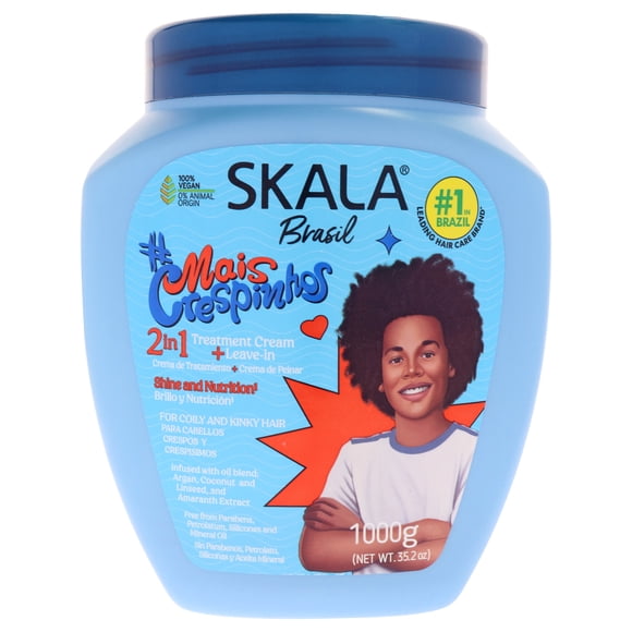 Crème de Soin 2-en-1 Super Bouclée par Skala pour Enfants - Crème 35,2 oz