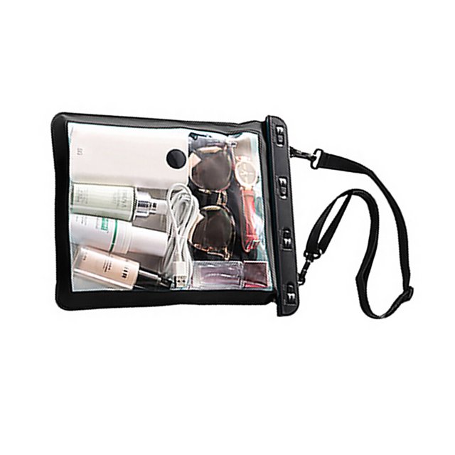 Waterproof Shoulder Bag Swimming Surfing Beach Water Playing Phone Transparent Toiletry Pouch