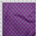 thumbnail image 3 of oneOone Cotton Flex Fabric Leaves & Floral Block Print Fabric BTY 40 Inch Wide, 3 of 4