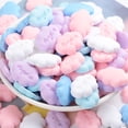 thumbnail image 2 of 100pcs Cute Slime Charms Mixed Set Resin Flatback Making Supplies for DIY Craft Making and Ornament Scrapbooking Beads Assorted Candy Fruit Cake Ornament, 2 of 9