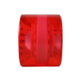 thumbnail image 4 of Blank Skateboard Wheels 59mm 82A Hi-Rebound Soft Cruiser Clear Red, 4 of 4