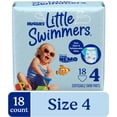 thumbnail image 1 of Huggies Little Swimmers Couches de Bain Jetables, Taille 3, 20 Unités, 1 of 7