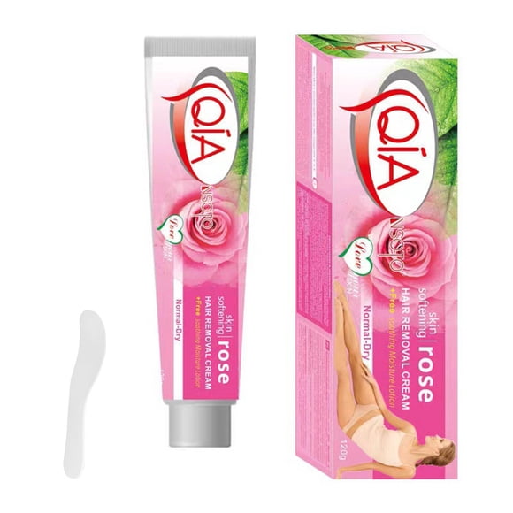 EGNMCR Qia Hair Removal Cream,Qia Hair Removal Cream For Men And Women,Whitening Hair Removal Cream 120g, Armpit Leg Hand Gentle Hair Removal removal cream