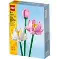 thumbnail image 3 of LEGO LEL Flowers Fleurs de lotus 40647 Ensemble de construction (220 pièces), 3 of 5