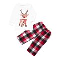 thumbnail image 2 of Pyjamas de Noël pour Enfants Pyjamas à Carreaux pour Garçons Coton Bio Pyjamas de Noël pour Enfants, 2 of 4