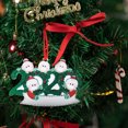 thumbnail image 1 of Dvkptbk Personalized Survived Family Of Ornament 2020 Christmas Holiday Decorations, 1 of 3