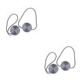 thumbnail image 3 of yingyy 1/2/3/5 2 Pieces Curtain Tieback Round Polyester Replacement Simple Style Household Kitchen Sunshade Drape Fixing Fastener Grey 2PCS, 3 of 6