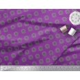 thumbnail image 2 of Soimoi Rayon Crepe Fabric Floral Block Print Fabric by The Yard 46 Inch Wide, 2 of 3