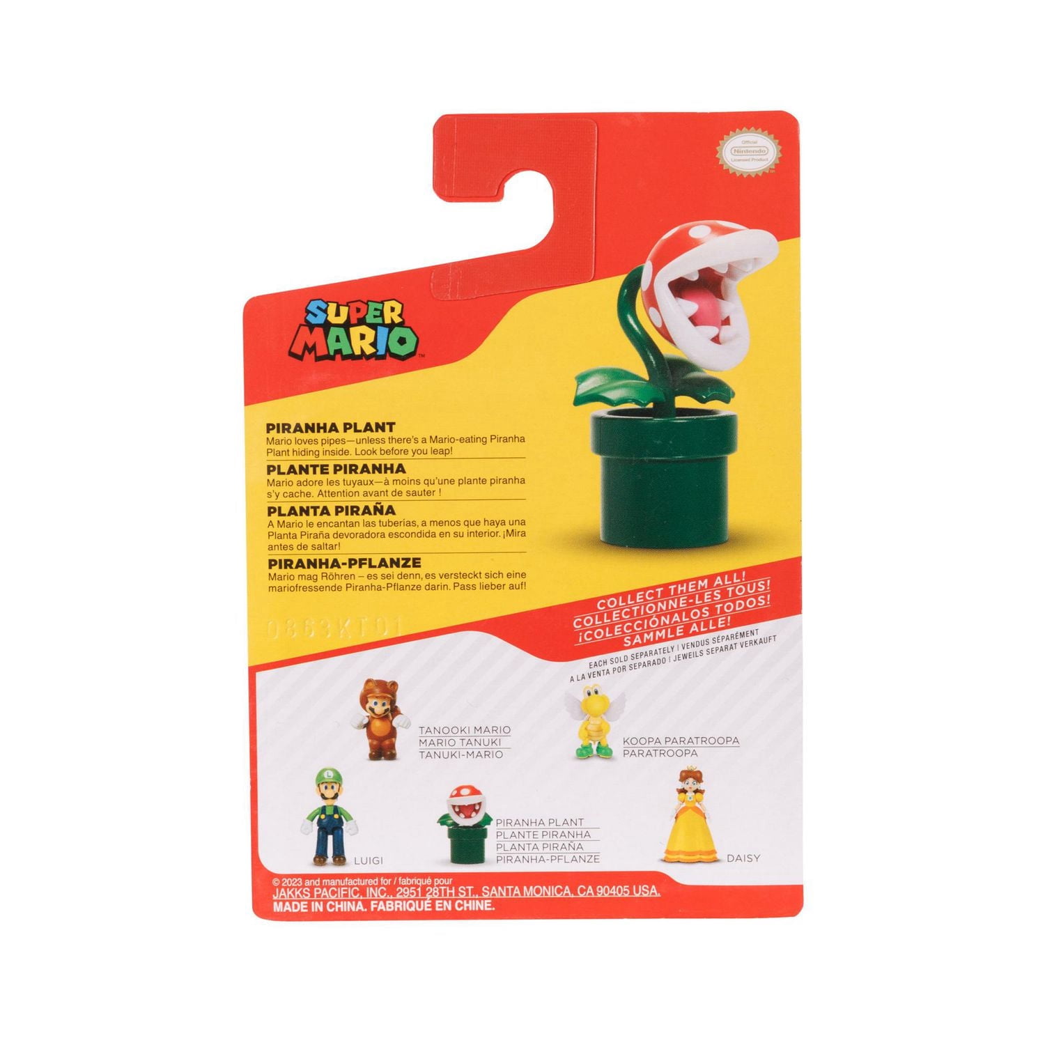 Figurine Nintendo 2,5 pouces – Plante Piranha