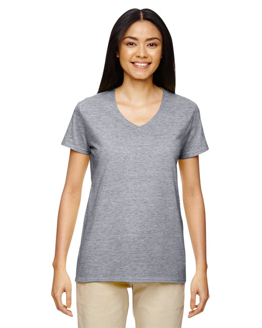 Gildan G500VL Ladies Heavy Cotton V-Neck T-Shirt